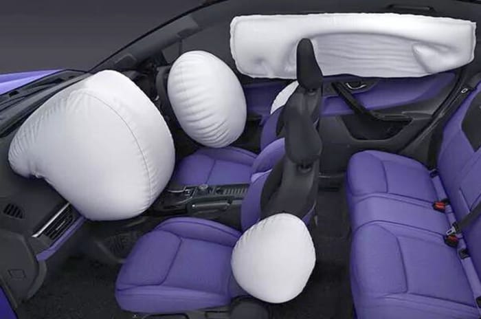 Tata Nexon 6 airbags